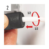 ΑΠΟΓΥΜΝΩΤΗΣ ΚΑΛΩΔΙΩΝ TV Ø4,8-7,5mm BENMAN 72714