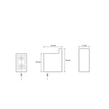 Bemeta Via Άγκιστρο Μπάνιου Μονό Χρωμέ με Βίδες 135006012