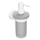 Bemeta White Επιτοίχιο Dispenser Γυάλινο Λευκό 230ml