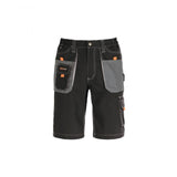 Βερμούδα Εργασίας Γκρι / Μαύρη Smart Kapriol - Παντελόνια