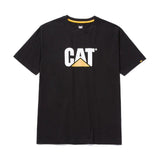 Μπλουζάκι Ανδρικό Κοντομάνικο T-Shirt TM Logo Μαύρο CAT