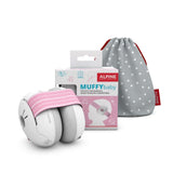 Ωτοασπίδες Για Βρέφη Εξωτερικές Muffy Baby Έως 36 Μηνών Ροζ