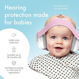 Ωτοασπίδες Για Βρέφη Εξωτερικές Muffy Baby Έως 36 Μηνών Ροζ