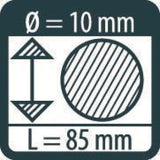 PICA VISOR Permanent Industrial Marker White