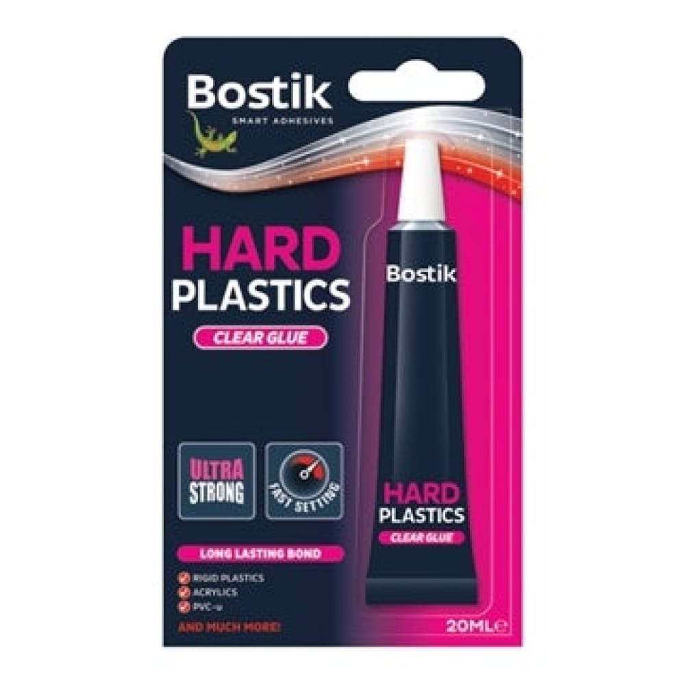 HARD PLASTICS ΚΟΛΛΑ ΓΙΑ ΣΚΛΗΡΑ ΠΛΑΣΤΙΚΑ 20ML TUBE - Είδη