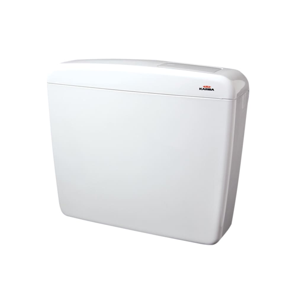Καζανάκι Πλαστικό Πλάτης Επίτοιχο Kariba Super Eco 334316 -