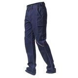 Παντελόνι εργασίας SIGGI BOSTON TROUSERS BLUE - Παντελόνια