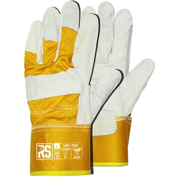 RS VIC TEC δερματοπάνινα γάντια