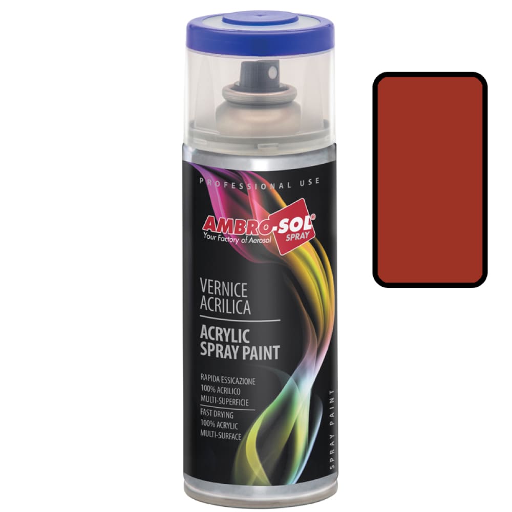 ΣΠΡΕΙ ΓΕΝΙΚΗΣ ΧΡΗΣΗΣ 400ML ΚΟΚΚΙΝΟ ΦΩΤΙΑΣ(RAL 3000) -