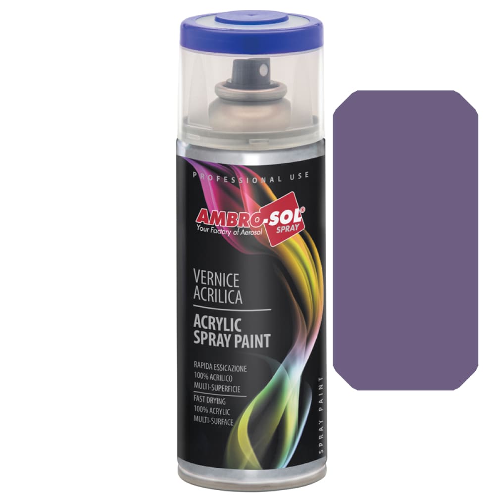 ΣΠΡΕΙ ΓΕΝΙΚΗΣ ΧΡΗΣΗΣ 400ML ΜΠΛΕ ΛΙΛΑ (RAL 4005) - Χρώματα