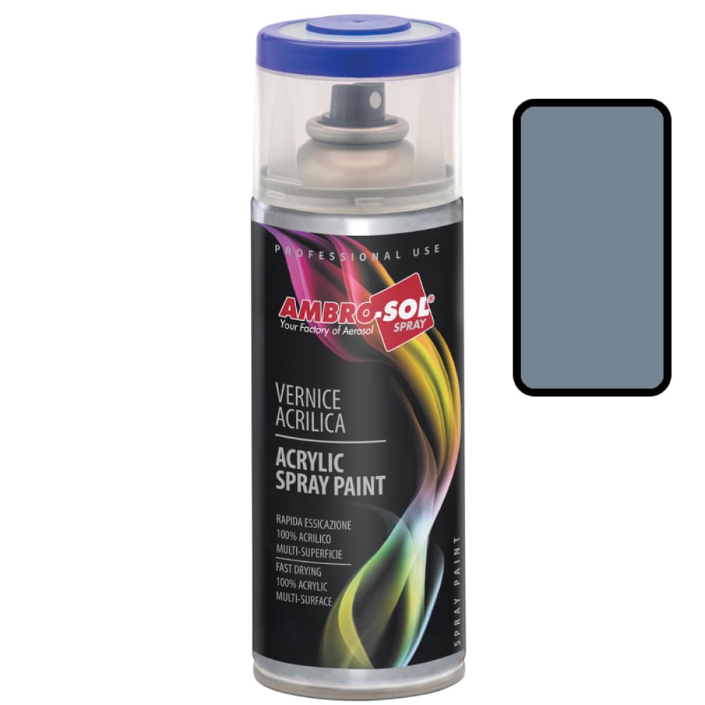 ΣΠΡΕΙ ΓΕΝΙΚΗΣ ΧΡΗΣΗΣ 400ML ΓΚΡΙ ΑΣΗΜΙ (RAL 7001) - Χρώματα