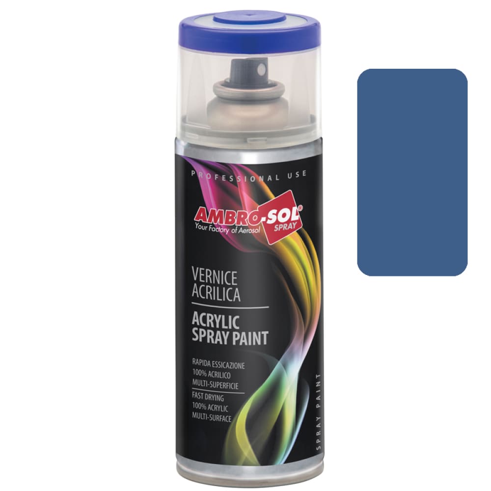 ΣΠΡΕΙ ΓΕΝΙΚΗΣ ΧΡΗΣΗΣ 400ML ΦΩΤΕΙΝΟ ΜΠΛΕ (RAL5007) - Χρώματα