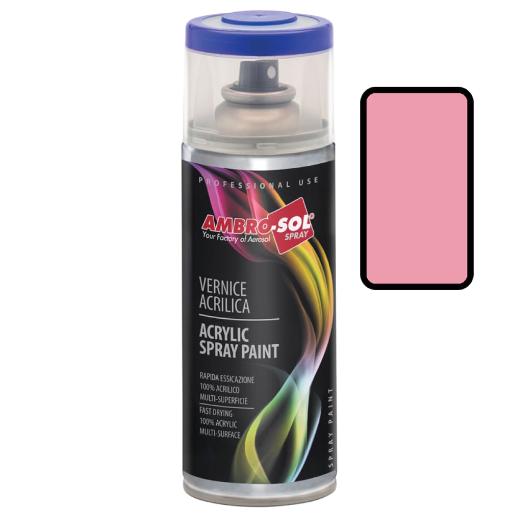 ΣΠΡΕΙ ΓΕΝΙΚΗΣ ΧΡΗΣΗΣ 400ML ΡΟΖ ΑΝΟΙΚΤΟ (RAL 3015) - Χρώματα