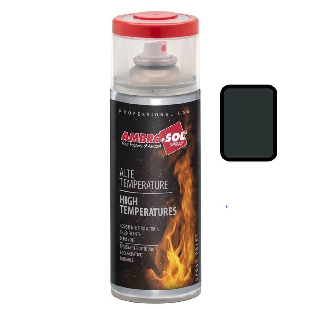 ΣΠΡΕΙ ΥΨΗΛΗΣ ΘΕΡΜΟΚΡΑΣΙΑΣ 400ML ΓΚΡΙ ΑΝΘΡΑΚΙ 650° - Χρώματα