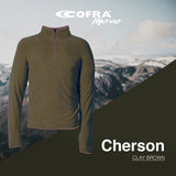 Φούτερ Fleece Εργασίας Cherson Clay Brown Cofra