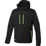Κυνηγετικό Ελαστικό Softshell Jacket Klarbo Black/Lime Cofra
