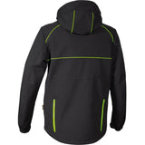 Κυνηγετικό Ελαστικό Softshell Jacket Klarbo Black/Lime Cofra