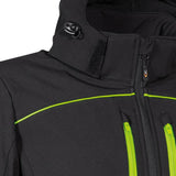 Κυνηγετικό Ελαστικό Softshell Jacket Klarbo Black/Lime Cofra