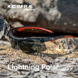 Γυαλιά Προστασίας Πολωτικά Lightning Polar Black/Orange Cofra