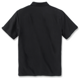 Μπλουζά Ανδρική Polo Κοντομάνικη Midweight Pocket Μαύρο Carhartt 106685-BLK