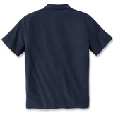Μπλουζά Ανδρική Polo Κοντομάνικη Midweight Pocket Navy Carhartt 106685-NVY
