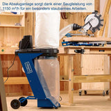 Συλλέκτης Σκόνης 75L 550W Scheppach DC500
