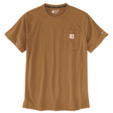 Μπλουζάκι Ανδρικό Force™ Relaxed T-Shirt Carhartt Brown Carhartt 106652-BRN