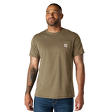 Μπλουζάκι Ανδρικό Force Relaxed Fit Short-Sleeve Pocket T-Shirt Carhartt 106652-GR8
