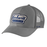 Καπέλο Rugged Flex™ Twill Mesh-Back Script Patch Cap Steel Carhartt 106738-STL