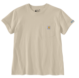 Μπλουζάκι Γυναικείο T-Shirt Dearborn Loose Rosie Carhartt Oat Milk 106903-A16