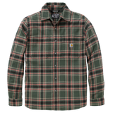 Πουκάμισο Ανδρικό Rugged Flex Relaxed Fit Midweight Flannel Long-Sleeve Plaid Carhartt 107010-GS8