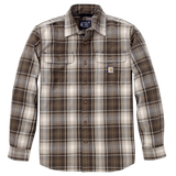 Πουκάμισο Ανδρικό Loose Fit Heavyweight Flannel Long-Sleeve Plaid Carhartt 107013-GN6