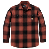 Πουκάμισο Ανδρικό Loose Fit Heavyweight Flannel Long-Sleeve Plaid Carhartt 107013-RG0
