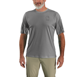 Μπλουζάκι Ανδρικό T-Shirt Force Sun Defender Asphalt Carhartt 107182-APH