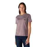 Μπλουζάκι Γυναικείο T-Shirt Irvine Relaxed Ash Berry Heather Carhartt 107391-V96