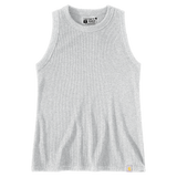 Γυναικεία Αμάνικη Μπλούζα Fitted Ribbed Tank Heather Gray Carhartt 107481-HGY