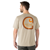 Μπλουζάκι Ανδρικό Irvine Relaxed Multi Color C T-Shirt Carhartt 107781-A16