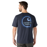 Μπλουζάκι Ανδρικό Irvine Relaxed Multi Color C T-Shirt Carhartt 107781-I26