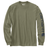 Μπλούζα Μακρυμάνικη Ανδρική Relaxed Fit Heavyweight Logo Sleeve Graphic Carhartt EK231-DOV