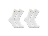 Κάλτσες Force™ Midweight Crew Sock 2 Τεμάχια Λευκές Carhartt SC2252-WHT