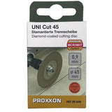 Διαμαντόδισκος Κοπής Πολυεργαλείου UNI Cut 45 x 0.9mm Με Αξονάκι PROXXON 28849