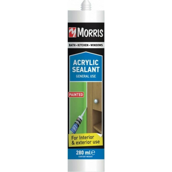 Ακρυλικό Αρμόστοκος 280ml Morris 16615 - Σιλικόνες –
