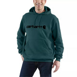 Ανδρικό Φούτερ Με Κουκούλα Loose Fit Midweight Logo Graphic Greenstone Carhartt 100074-GM1