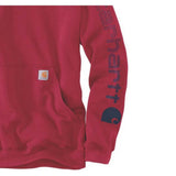 Ανδρικό Φούτερ Με Κουκούλα Loose Fit Midweight Logo Sleeve Graphic Industry Red Carhartt K288-R59