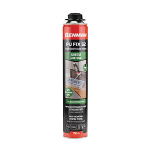 Αφρός Πολυουρεθάνης PU FIX 52 750ml ΠΙΣΤΟΛΙΟΥ BENMAN 73021