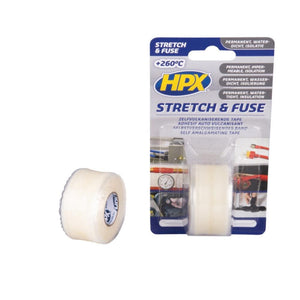 Αυτοβουλκανιζόμενη Ταινία Διάφανη Stretch & Fuse 25mm x 3m