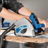 Δισκοπρίονο 160mm 1200W Με Ράγα Οδηγού Κοπής 1400mm Scheppach