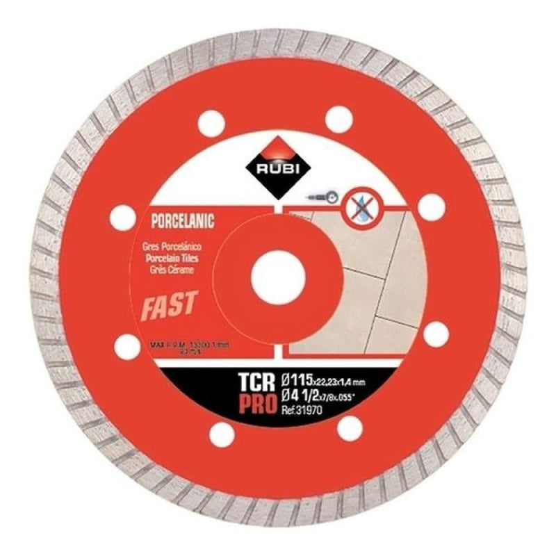 ΔΙΣΚΟΣ TCR 115mm (4 1/2) PRO RUBI 31970 - Εργαλεία
