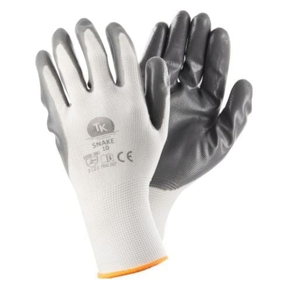 Γάντια εργασίας με επικάλυψη νιτριλίου TK SNAKE - 9 - Γάντια