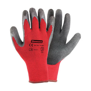 Γάντια υφασμάτινα με επικάλυψη Latex BENMAN - Γάντια